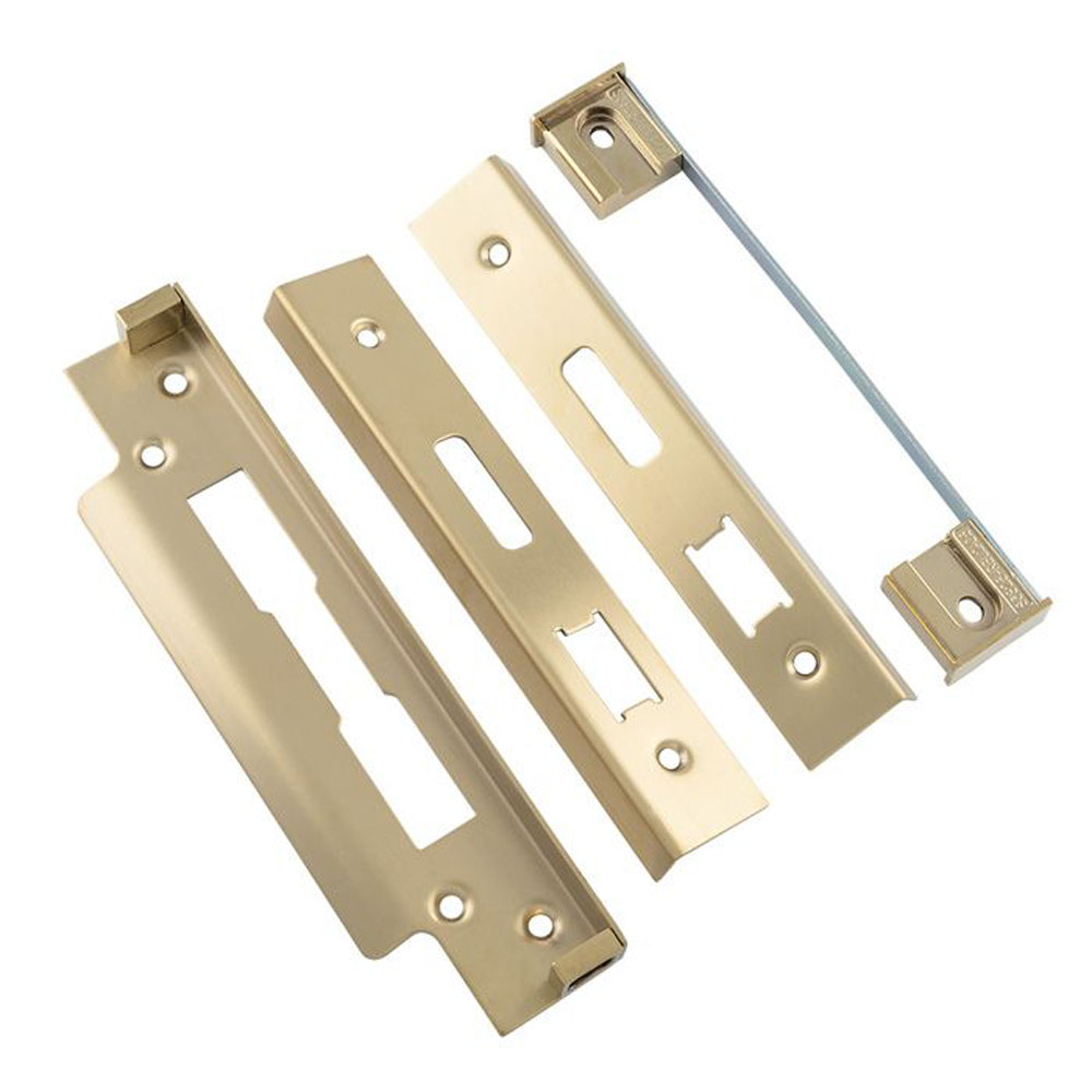 Euro Rebate Kit for Sash Locks - Polished Brass